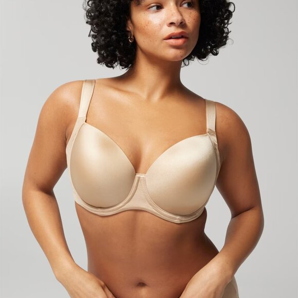 Soma Enbliss NWT soft tan full coverage underwire bra 38DDD - Picture 1 of 6